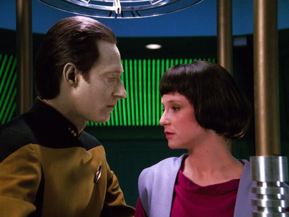2. La figlia di Data (TNG, stagione 3 episodio 16) - Anno 2366 2. La figlia di Data (TNG, stagione 3 episodio 16) - Anno 2366