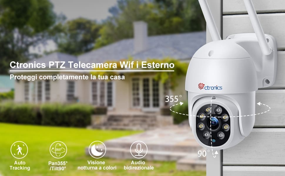 Ctronics IP Camera esterno