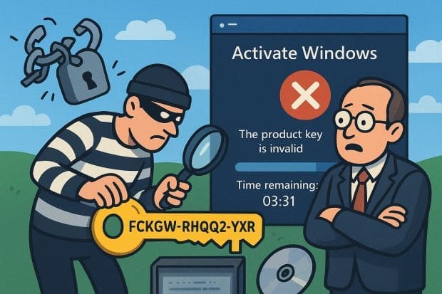 windows xp chiave fckgw